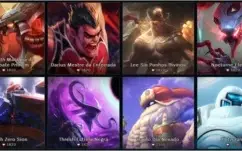 Conta prata II 90 Champions e 56 skins