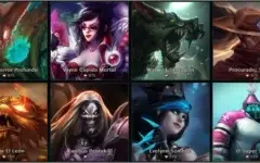 Conta prata II 90 Champions e 56 skins
