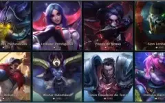 Conta prata II 90 Champions e 56 skins