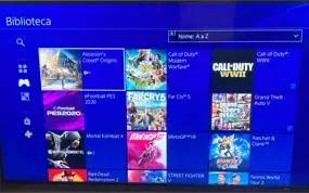 Conta PS4 mais de 14 jogos