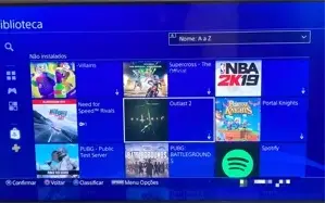 Conta PS4 mais de 14 jogos