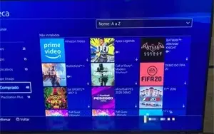 Conta PS4 mais de 14 jogos