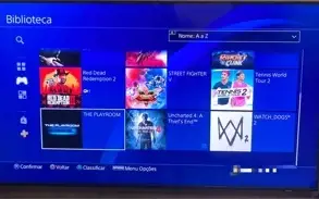 Conta PS4 mais de 14 jogos