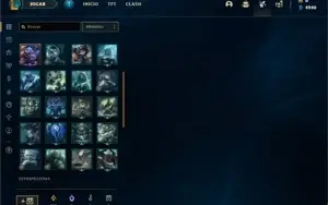 Conta Diamante 2 com 28 Champs e 5 Skins + 20 Fragmentos