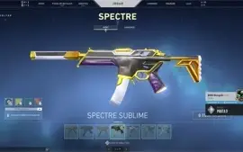 Conta valorant com várias skins de finalização