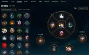 CONTA LEAGUE OF LEGENDS PLAT 4