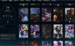 CONTA LEAGUE OF LEGENDS PLAT 4
