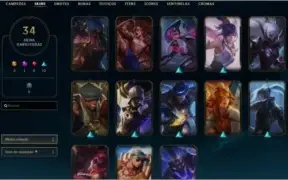 CONTA LEAGUE OF LEGENDS PLAT 4