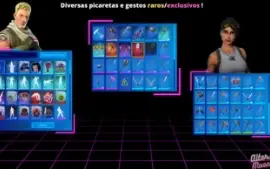 Conta Fortnite Com 2.150 V-Bucks + Skins Limitadas