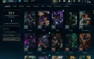 CONTA LOL - LVL 241 - 121 Champions - 56 Skins - FULL ACESSO