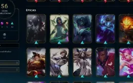 CONTA LOL - LVL 241 - 121 Champions - 56 Skins - FULL ACESSO