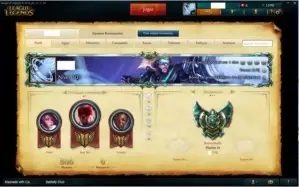 Conta de League of Legends Platina IV