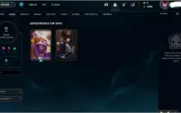 CONTA DIAMANTE 1 LOL 71% WINRATE