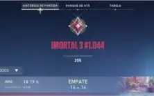 Conta 700reais gastos,ex radiante,atual imortal3