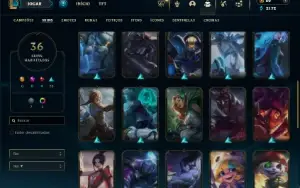 Esmeralda 4 com 80 Champs e 37 Skins
