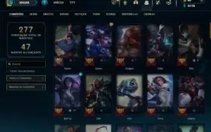 Esmeralda 4 com 80 Champs e 37 Skins