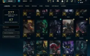 Esmeralda 4 com 80 Champs e 37 Skins