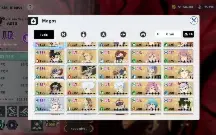 Conta black clover M MT top vários metas com carta .
