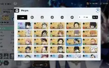 Conta black clover M MT top vários metas com carta .