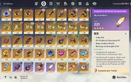 GENSHIN IMPACT - AR52, 14T5⭐Yae Miko C2 + Bis, Nahida + Bis