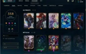 Conta Lol mais de 4K gastos por preço Bacana