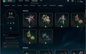 Conta Lol mais de 4K gastos por preço Bacana