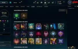 Conta Lol (Barata) / Varias Skins Raras / Full Acesso