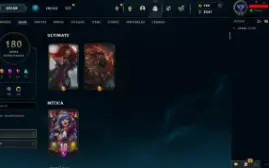 Conta Lol (Barata) / Varias Skins Raras / Full Acesso