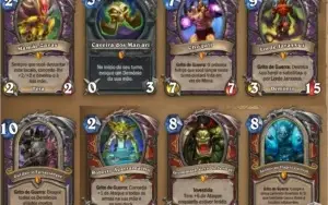 Conta Hearthstone 98+ Lendárias  130++ épicas 50+ versos