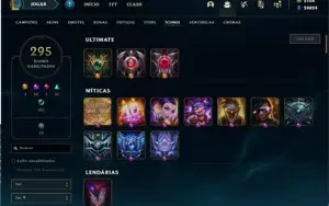Conta lol S3, 1m300 maestria de vayne, decay do challenger