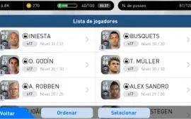 Conta PES mobile 2018