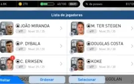 Conta PES mobile 2018