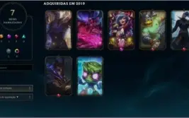 CONTA DE LOL UNRANKED EX PLATINA 1