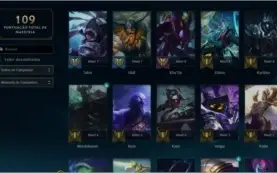 CONTA DE LOL UNRANKED EX PLATINA 1