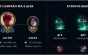 Conta de LoL +200 skins/Valorant diamante c/ skins e passes