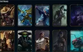 conta de valorant + lol