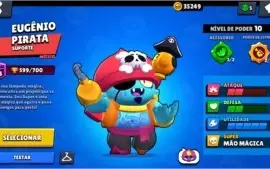 Conta Braw Stars Full 51/51 31K Troféus 35K Gold + Skins