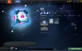 CONTA DOTA 2 COM ARCANAS, INVOKER KID, SETs etc...
