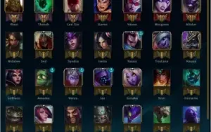 Conta League of Legends platina 2 20 Skins / 66 Campeões
