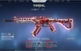 Conta Valorant gold 3 com 8 skins premium