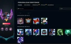 Conta lol season 2 MESTRE [rara]