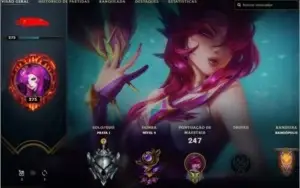 Conta de League Of Legends