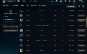 Conta platina 1 com 28 Champs e 3 Skins ( 90 PDL )