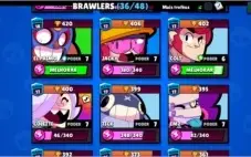 CONTA BRAWL 14K DE TROFÉUS LVL 84