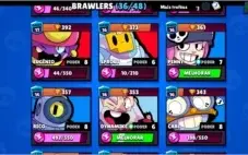 CONTA BRAWL 14K DE TROFÉUS LVL 84