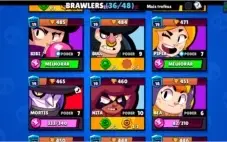CONTA BRAWL 14K DE TROFÉUS LVL 84