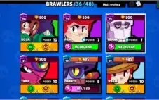 CONTA BRAWL 14K DE TROFÉUS LVL 84