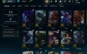 Prata 4 com 35 Champs e 3 Skins
