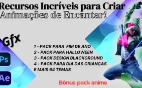 Dê Vida às Suas Histórias com 100 GB de Recursos de Animação