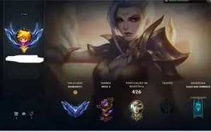 Conta Diamante 1 MMR BOM 240skins